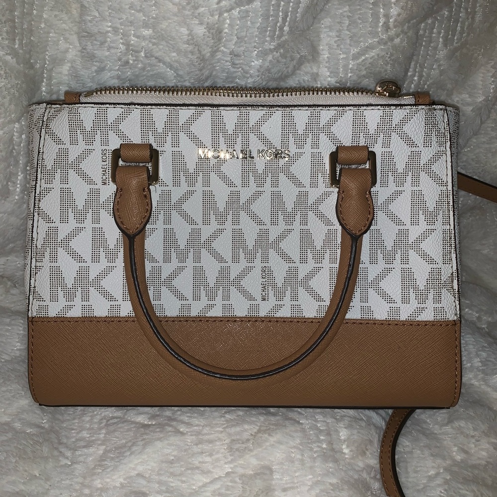 MICHAEL KORS KELLEN XS Satchel Crossbody Bag Acorn